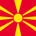 country flag of North Macedonia