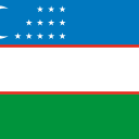 country flag of Uzbekistan
